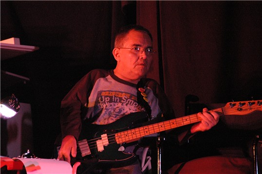 bobby Reyes on bass