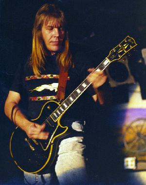 Cy Torgerson with Les paul Custom